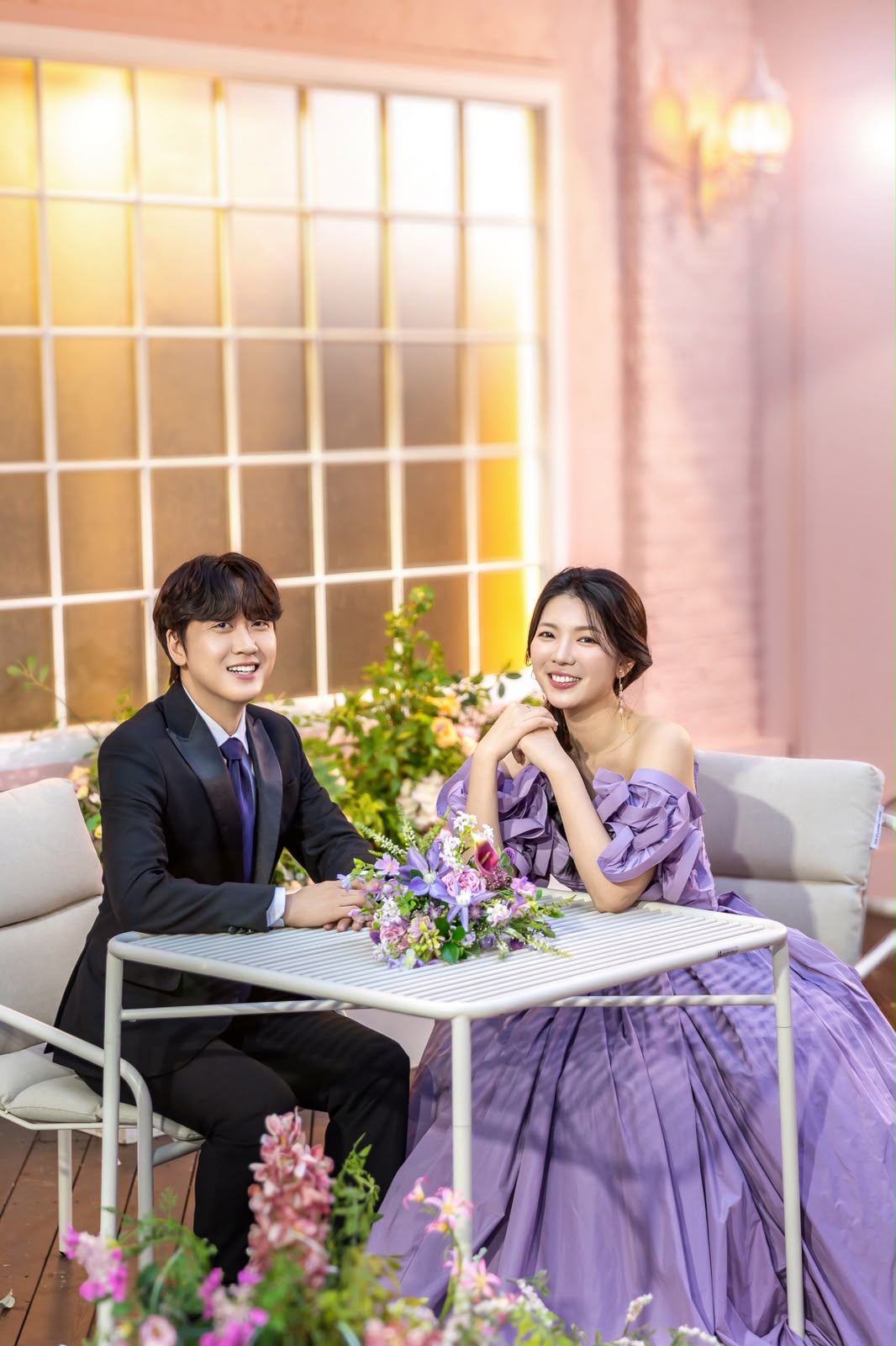 The Chungdam wedding portrait